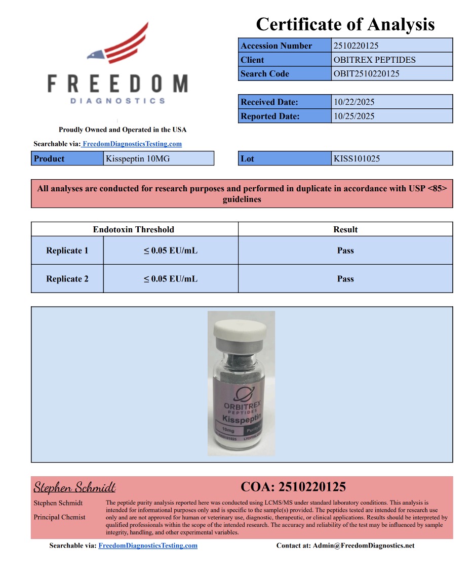 kisspeptin kisspeptin